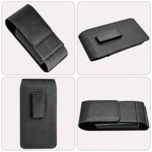 EIGIIS Phone Holster For Men Belt With Clip, Phone Clip For Belt With Rotatable Back Clip, Phone Pouch Compatible With 7.0 Inches Or Smaller - Black - View 8
