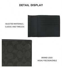 Dompet 3-in-1 Coach Pria CW344QBMI5 - Hitam/Abu-abu CW344QBMI5 - View 10