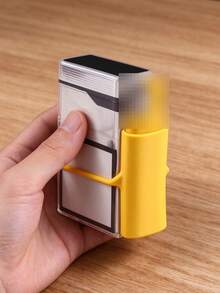 1pc Colorful Durable Silicone Lighter Sleeve, Portable Anti-Slip Shockproof Odor Resistant Lighter Case Cover Holder, Lightweight Lighter Pouch Protector, Holiday Travel & Daily Household Supplies - D-Mixed Color - View 4
