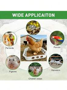 4/6/8 Chicken Nest Mat Artificial Grass Mat, Suitable For Pet Mattresses Such As Chickens, Rabbits, Hamsters, Suitable For Indoor And Outdoor Use, Suitable For Chickens And Other Pets, Gardening, Four Seasons Universal - Multicolor - View 8