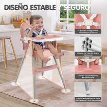Baby Highchairs & Booster Seats - Pink - View 4