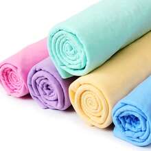 6PCS Thickened Absorbent Pet Towels For Cats And Dogs, Quick-Drying Bathing And Cleaning Towels, Wholesale Pet Supplies - Cadet Blue - View 1