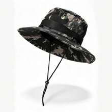 1pc Unisex Bucket Hat UV Protection Suitable For Outdoor Sports And Hiking - Multicolor - View 3