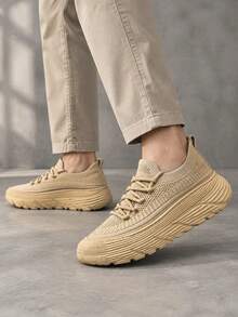 Men Sneakers - Khaki - View 3