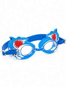 Children's Swim Goggle Set (Goggles + Swim Cap) - Blue - View 6