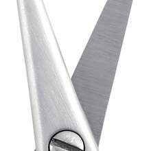 Tweezerman Eyebrow Trimming Scissors And Brush Stainless Steel - Silver - View 2