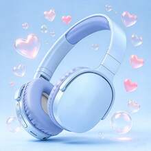 Headphone Nirkabel Over-Ear, Jerry 5.3, Daya Tahan Baterai Lama, Kompatibel dengan Komputer/Telepon, Headphone Nirkabel untuk Musik/Gaming, Hadiah Luar Biasa untuk Teman - View 9