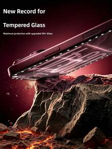 1-Pack [2026 New] 9H Tempered Glass Screen Protector Compatible With Iphone 18 Pro Max/18 Pro/17/16/15 Pro Max/14 Plus/13/12/11 – HD Clear, Diamond Edge, Diamond Inlaid, Anti-Scratch, Shatterproof, Bubble Free, Easy Install, Case Friendly, Perfect Gift - Clear - View 5