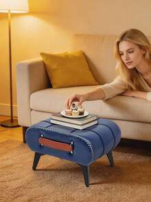 Ottomans - Dark Blue - View 2