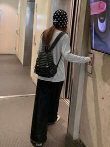Early Autumn Grey Off-Shoulder Cold Shoulder Long Sleeve T-Shirt Women's Sexy Top - Grey - View 10