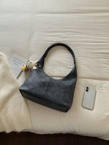 Casual Women's Large Capacity 2026 Autumn New Premium Versatile Shoulder Crossbody Bag - Black - View 4