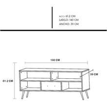 Television Stands & Entertainment Centers - Black - View 7