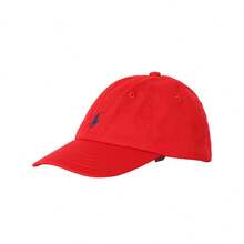 Polo Ralph Lauren 中性棒球帽（刺繡小馬標誌） - 紅色 320552489003-OS - 查看 4