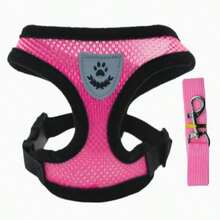 Pet Dog & Cat Harness Leash Collar Clothes Anti-Pull Outdoor Walking Dog Rope - Multicolor - View 6