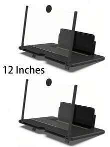 Phone Screen Magnifier, 10/12 Inch HD Display Screen Amplifier, Foldable Portable Design, 178° Wide Viewing Angle, Built-In Stand, Hands-Free Eye-Protection Viewing, Compatible With All Smartphones, Suitable For Watching Movies, Videos And Games, Essential For Home, Travel And Office Entertainment - Multiple Styles - View 19