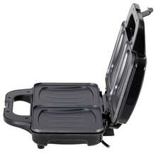 Adler محمصة سندويشات XL، 1300 واط، ألواح كبيرة 28.5*15.2 سم، طبقة غير لاصقة، مقبض بارد الملمس، تخزين عمودي - قابس اتحاد أوروبي نوع E (220 إلى 240 فولت) - مشاهدة 6