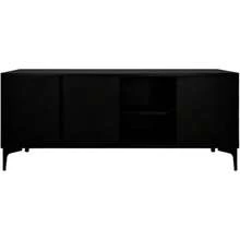 Television Stands & Entertainment Centers - Black - View 2