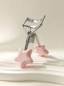 مكبس رموش بمقبض نجمة وردي ماكارون، لتجعيد وتشكيل الرموش لعيون كبيرة طبيعية، أداة تجميل الرموش، ضروري للسفر، ضروري للعودة إلى المدرسة، أداة الرموش، أداة المكياج، إكسسوار المكياج، ضروري للعطلات، هدية للنساء - وردي - مشاهدة 11
