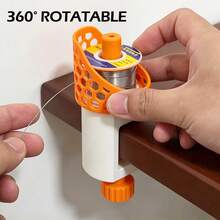 1pc Anti-Tangle Solder Wire Spool Dispenser Holder, Adjustable Metal Soldering Wire Reel Stand, Compact Workbench Welding Organizer Tool For Electronic Repair DIY Workshop Industrial Soldering Accessories - Multicolor - View 3
