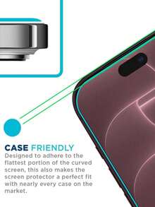 4pcs Tempered Glass Screen Protector Compatible With Iphone 18 Pro Max, 18 Pro, Duo, 17, 17 Pro, 17 Pro Max, 17 Air, 16, 16 Plus, 16 Pro, 16 Pro Max, 15, 14, 13, 12, 11 Pro Max, X, XS, XR, Mini, 7, 8, 14 Plus, Also Compatible With Iphone 14, 15 Pro Max. Glass Material, Suitable As A Birthday Gift, For Family Or Friends, Phone Screen Protector, Phone Accessories. - Clear - View 3