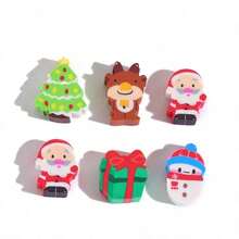 50pcs Creative Christmas Erasers - Random Styles - Student Stationery Prizes - Christmas Stationery Small Gifts - Multicolor - View 7