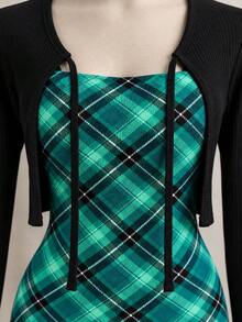 Women Two-Piece Outfits - Green - View 7