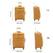 1pc High Quality Large Capacity 24 Inch Travel Suitcase With Silent Universal Wheels And Telescopic Handle, Carry-On Luggage, Small Suitcase, Hand Luggage, Storage Bag - Multicolor - View 6