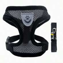 Pet Dog & Cat Harness Leash Collar Clothes Anti-Pull Outdoor Walking Dog Rope - Multicolor - View 5
