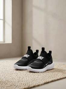 Nike حذاء نايكي فليكس رنر 4 للأطفال الرضع/الصغار - الأسود - مشاهدة 1