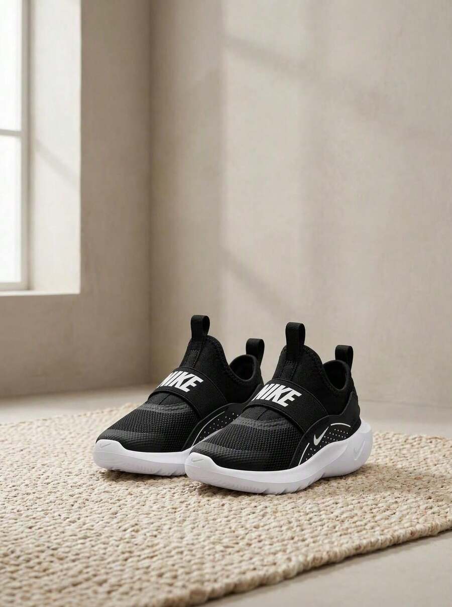 Nike حذاء نايكي فليكس رنر 4 للأطفال الرضع/الصغار - الأسود - مشاهدة 1