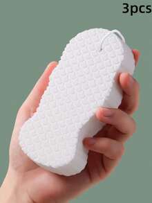 3/2/1pc Super Soft Exfoliating Bath Sponge, 3D Fish Scale Texture, Gentle And Painless Exfoliation, Mild And Non-Irritating To Skin, 3-In-1 Scrubbing/Exfoliating/Massaging, Suitable For Home Bathing - Multicolor - View 22