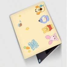 Disney Winnie The Pooh Family Apple Computer Transparent Matte Protective Case, Protective Cover Compatible With Air/Neo New Models, Splash-Proof, Scratch-Resistant, Shock-Proof, Precise Cutouts For Charging And Office Use, Back Panel Ventilation Holes, Does Not Affect Performance, Front And Back Protection Case Compatible With Apple Computer Air (M2/M3/M4/M5/Neo) 13inch - View 10
