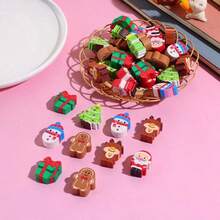 50pcs Creative Christmas Erasers - Random Styles - Student Stationery Prizes - Christmas Stationery Small Gifts - Multicolor - View 5