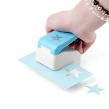 Star Hole Punch, Star Paper Punch, 3D Embossed Lucky Star Paper Cutter Lever Craft Hole Punch Scoring Tool For Scrapbooking Handmade Journal Craft DIY Card Making Art Supplies - Star-shaped Hole Punch - View 4