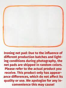 1pc Heat-Resistant Ironing Cloth, Protects Clothes From Ironing Burns, High-Temperature Resistant Anti-Scorch Ironing Pad - Multi-color - View 10