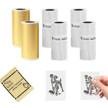 Color-Revealing Transparent Adhesive Stickers Clear Mini Printer Refill Paper For Christmas DIY Gifts, Halloween Journals, Photo Printing, Study Notes, Inventory Recording, Compatible Refill Tape Only - View 52