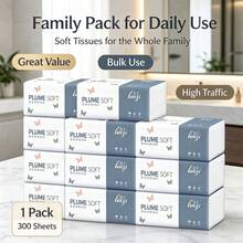 1 Pack Premium Soft Paper Towels, Suitable For Various Occasions Such As Bathroom, Kitchen, Camping, Outdoor Activities, Etc. Dual-Use Dry And Wet, High Absorbency, Tear-Resistant, Essential For Daily Life. Quality, Soft And Smooth, Suitable For Kitchen, Bathroom, Home, Travel, Office And Dormitory, Dormitory Essential, Elegant Napkin Design - Grey and White Tissues - View 2