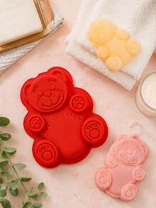 Cute Bear Silicone Candle Mold, Suitable For DIY Aromatherapy Candles, Soap And Resin Crafts, 3D Handmade Mold, Home Decor And Creative Projects - Multiple Styles - View 9