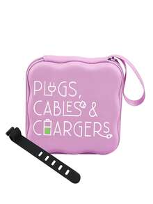 Portable Square Storage Bag, Suitable For Ccd Camera Chargers, Headphones, Data Cables, Etc,Storage Bag,Digital Storage Bag, - Multicolor - View 12