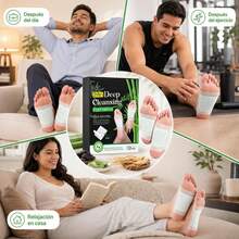 Parches para Pies 2 en 1, 12 Piezas, Foot Patch de Uso Nocturno con Ingredientes Botánicos, Almohadillas Adhesivas para Cuidado de Pies, Rutina de Relajación en Casa, Fácil de Usar, Regalo de Autocuidado - Ver 7