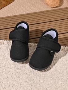 Comfortable Soft Sole Baby Boots Walking Shoes Children Ankle Boots Snow Boots - Black - View 3
