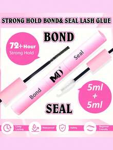 Lash Clusters Manga Individual Lashes Wispy Eyelash Clusters Eyelash Extension Kit With Lash Bond And Seal Wet-Look Spiky Cluster Lashes(Fairy Kit) - Black - View 9