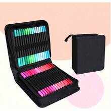 100 Colors Dual-Tip Colored Markers, Adult Painting Pen Set, Calligraphy Graffiti Writing Professional Art Pens, Colored Markers [Professional Art Use] - Sets - View 6
