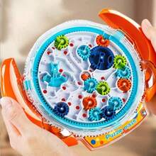 1pc 3D Maze Rotating Gear And Gravity Balance Control, Time-Killing Challenge Game, Maze Ball Party Challenge, Gift - Multicolor - View 7