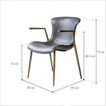Dining Chairs - Grey - View 4