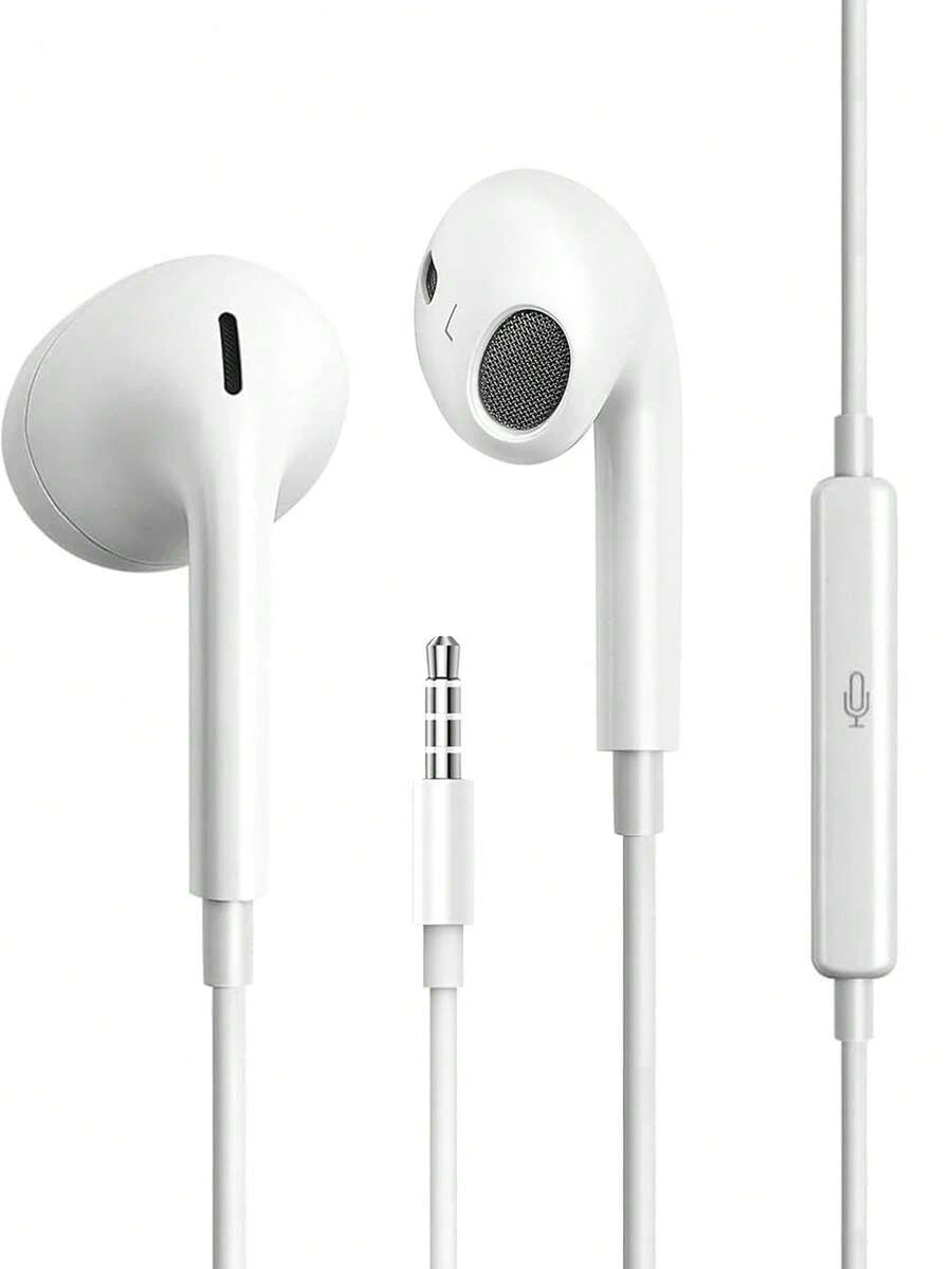 FCV Headphone In-Ear Berkabel dengan Konektor USB-C/Ligning, Earbud Berkabel dengan Remote Terintegrasi untuk Mengontrol Musik, Panggilan Telepon, dan Volume. - View 1