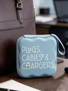 Portable Square Storage Bag, Suitable For Ccd Camera Chargers, Headphones, Data Cables, Etc,Storage Bag,Digital Storage Bag, - Multicolor - View 7