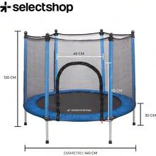 Kids Trampolines - Blue - View 9