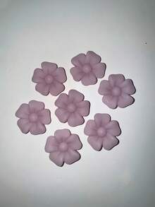 1PC 7-In-1 Floral Silicone Mold, Creative DIY Mini Flower Mold For Aromatherapy Candles, Home Decor & Gift Making Epoxy Resin Mold, Handicrafts Casting Molds, Art Decorations Plaster Mould - 01-straight-eared Rabbit Tray Silicone Mold - View 8