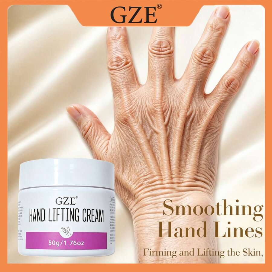Krim Pengangkat Tangan GZE, Krim Perawatan Tangan Pelembap Mendalam untuk Tangan Kering dan Kasar, Krim Kulit Tangan yang Menutrisi, Menghaluskan & Melembutkan Kulit Tangan, Pelembap Tangan Harian - 50g - View 1
